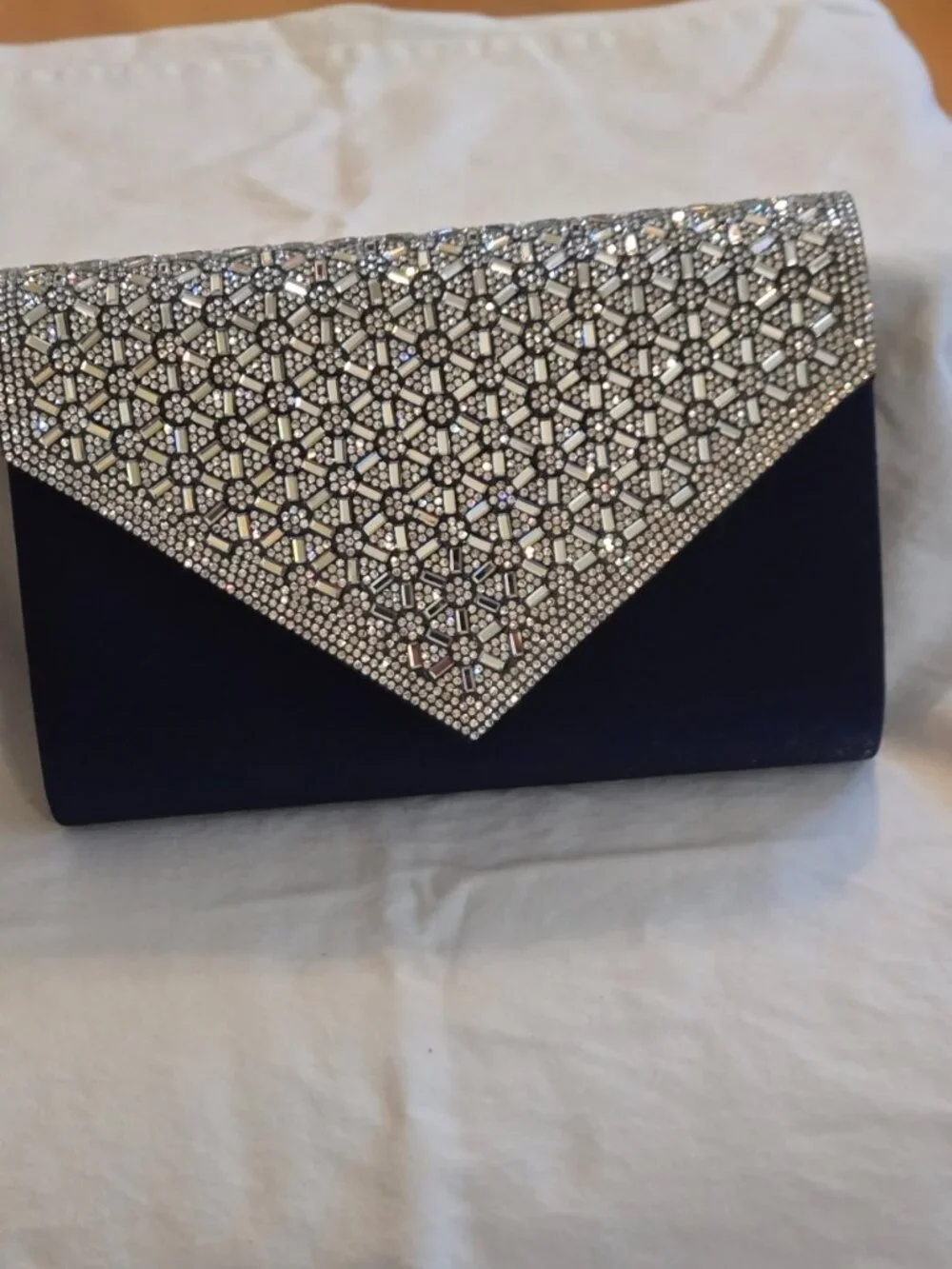 Jessica McClintock Oriana Mesh Clutch